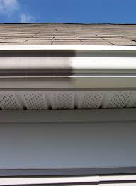 Partially polished gutters